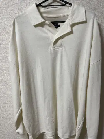 IN'CREWSIVE 화이트 피케 셔츠 M 사이즈