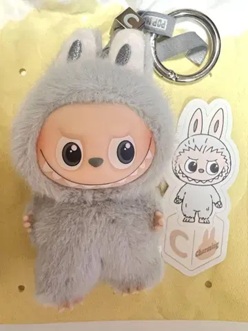 LABUBU PIN FOR LOVE 봉제 인형 펜던트 C