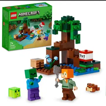 레고 LEGO 마인크래프트 늪지대의 모험