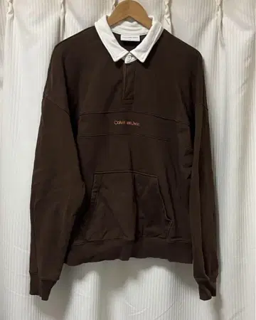 Calvin Klein Jeans 럭비 스웨트 셔츠