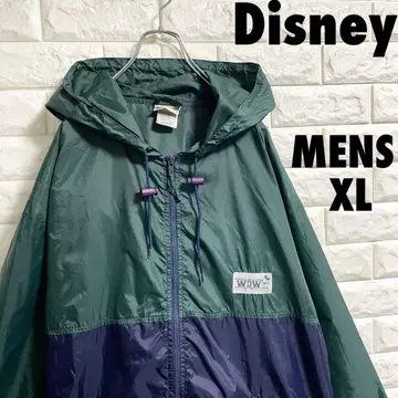 90s 디즈니 나일론 자켓 풀 집업 남성용 XL 사이즈