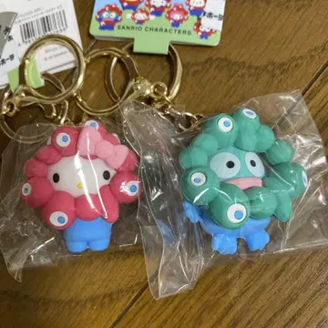 간사이 만박 미야쿠미야쿠 산리오 마스코트 키링 키티 한교동