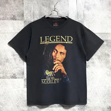 USA제 00s BOB MARLEY 밥 말리 T셔츠 ZION 택