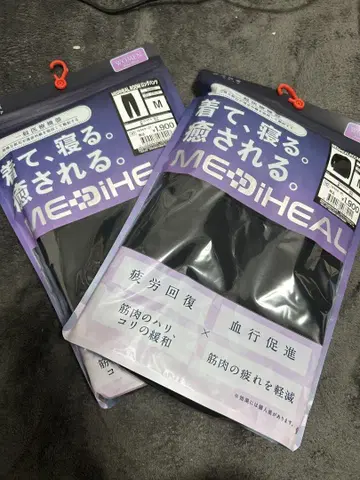 MEDiHEAL 입고 자는 블랙 M 사이즈 2세트