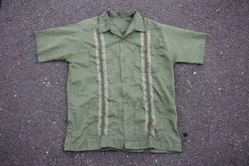 80s Cuba shirt Green
