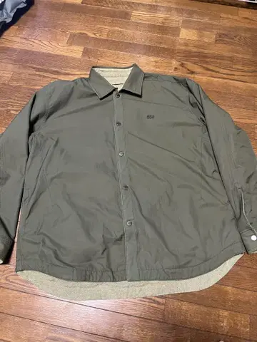 Lacoste 리버서블 셔츠 자켓 카키