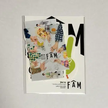 timelesz FAM 스티커 후쿠오카