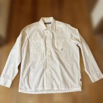 BLUCO workgarment 캣츠아이 버튼 워크 셔츠