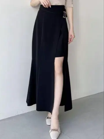 RESEXXY 레이어드 머메이드 스커트