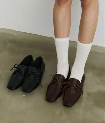 가죽 로퍼 신발 브라운 블랙