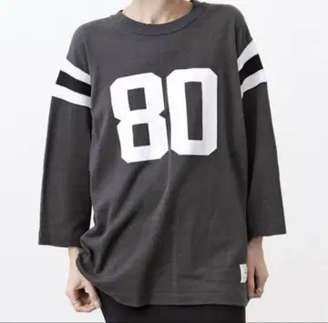 새상품급 라빠르망 80 프린트 풋볼 T셔츠