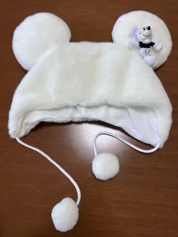 디즈니랜드 씨 팬캡 오리엔탈랜드 미키 화이트 미니
