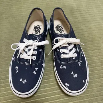 [ 미사용품 ] VANS 반스 팜트리 패턴 스니커즈 24cm
