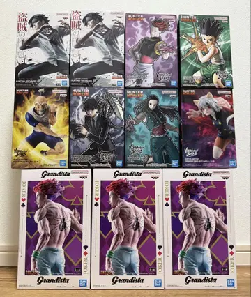 HUNTER x HUNTER 피규어 미개봉 새상품 세트