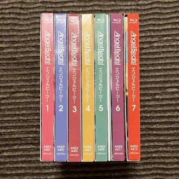 Angel Beats! 완전 생산 한정판 Blu-ray 전 7권 세트