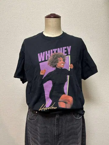 [ BLUESCENTRIC ] Whitney Houston 반팔 티셔츠