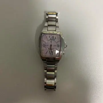 새상품급 시티즌 크로스씨 xC 전파 솔라 원석 부착 핑크 쉘 여성용