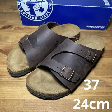 버켄스탁 취리히 37 24cm 가죽