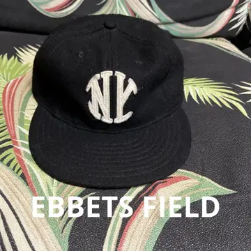 EBBETS FIELD 울 캡 USA 블랙