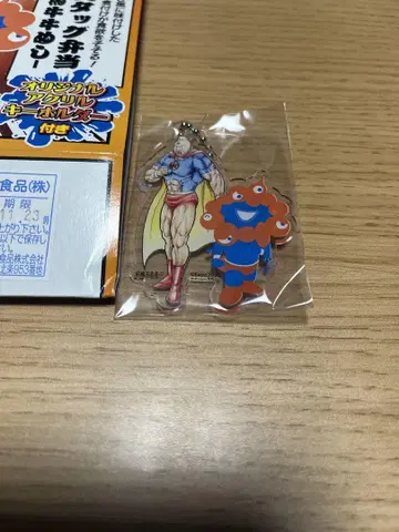 오사카 간사이 만박 근육맨 미야쿠미야쿠 콜라보 아크릴 키링