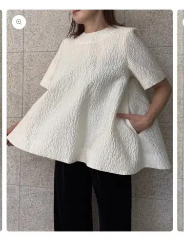 liten tent forw BL 리텐 텐트폼 블라우스 새상품