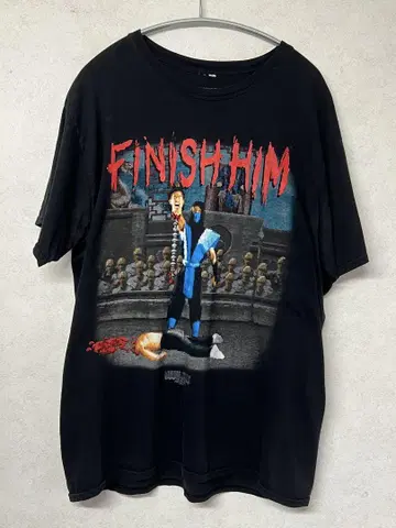 모탈 컴뱃 Mortal Kombat Klassic 티셔츠 구제 의류