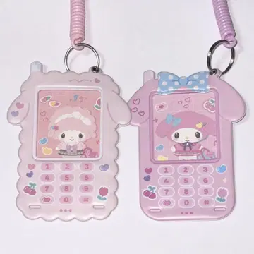 산리오 폴더폰형 패스 케이스