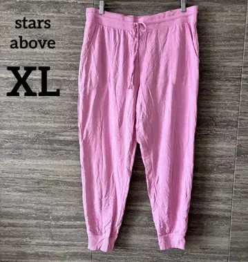 stars above 스웨트 팬츠 핑크 빅 사이즈 XL 조거 팬츠