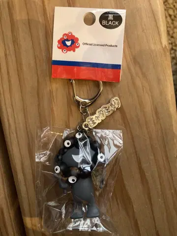 오사카 간사이 만박 블랙 미야쿠미야쿠 입체 키링 미사용 새상품