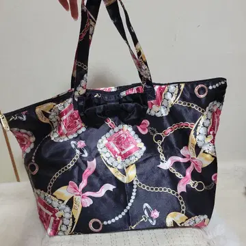 MARS 반지 주얼 패턴 토트 Bag 빅 트래블 Bag