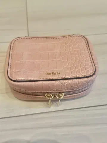 Herlipto 악어 무늬 액세서리 주얼리 케이스