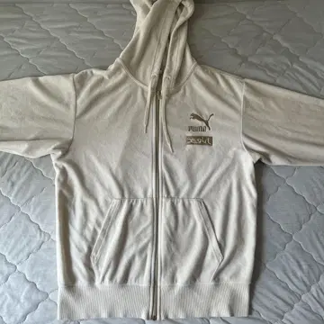 X-girl x PUMA ZIP UP VELOUR HOODIE