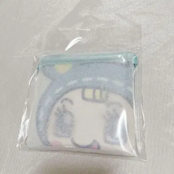 블루베리 클리어 플랫 파우치 나루미야 해피 파크