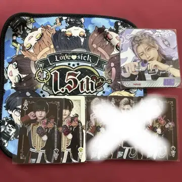 러브시크 1.5주년 미니 타월 + 카드놀이