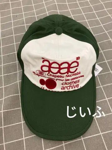 aeae 자수 로고 야구 모자