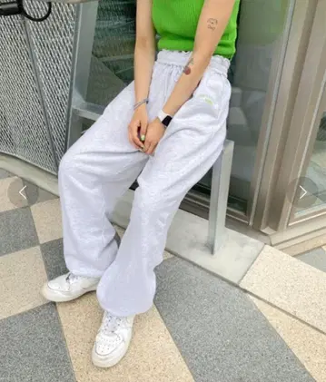 W.W.G 원마일 스웨트 팬츠 그레이