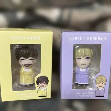 나니와단시 타카하시 쿄헤이 나가오 켄토 손가락 인형