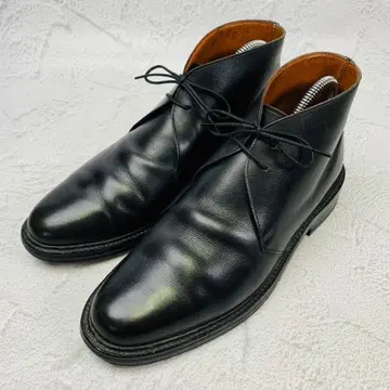 [고품질] 크로켓앤존스 CHUKKA 조지 부츠 블랙 6 영국제
