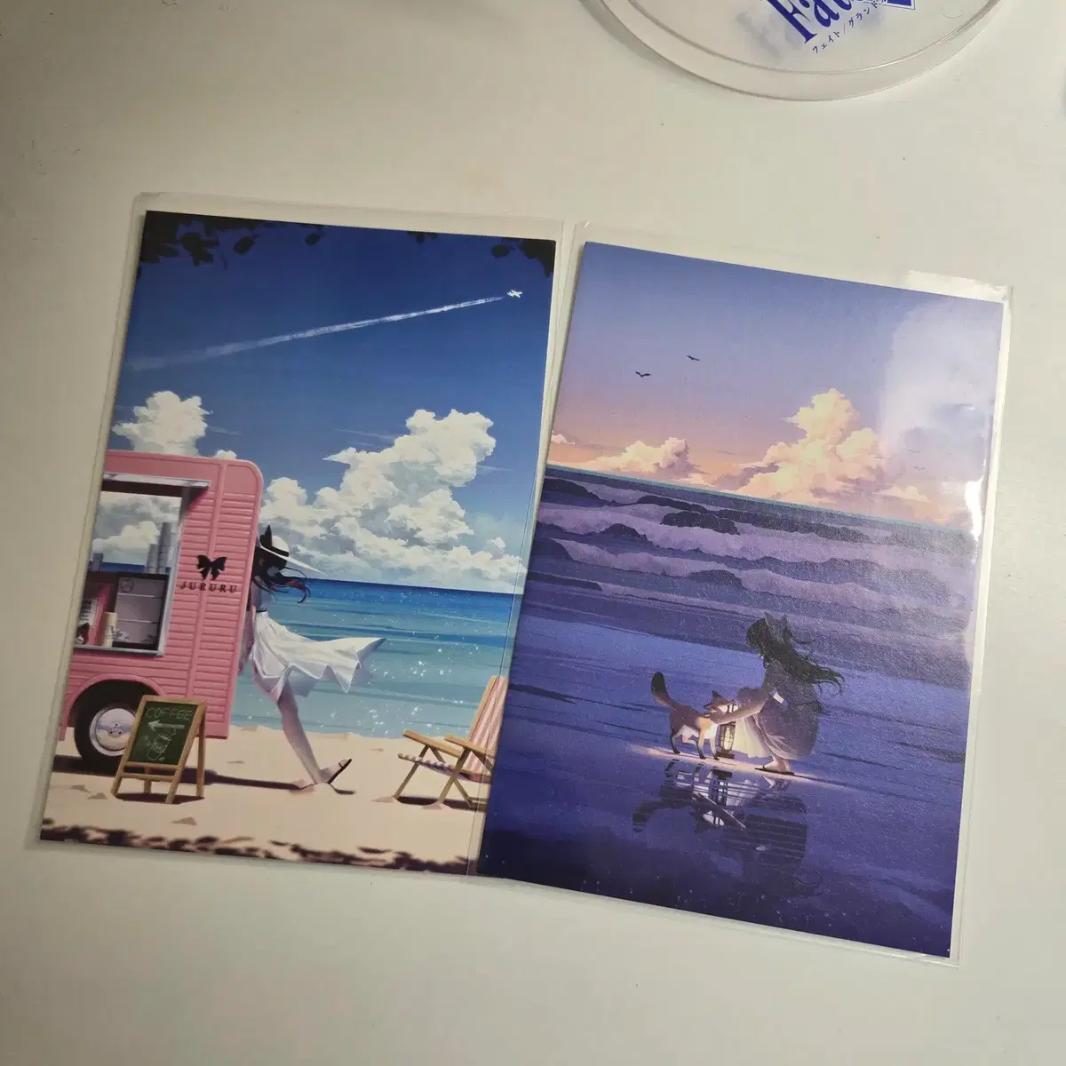 Zuru Zuru Rureutdang Postcards (2 types) (Lee Se-dol Ruru Birthday Cha Se-dol Lee Se-pe Ma Se-dol)