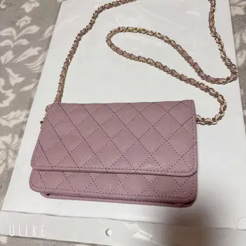 rienda 퀼팅 체인백 완판 색상 pink 미사용 새상품