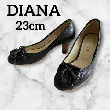 다이애나 DIANA 태슬 장식 펌프스 23cm 블랙 포멀