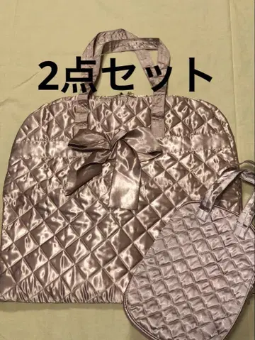 퀼팅 의상 커버 수트 커버 토트백 여행 신발 백 새틴