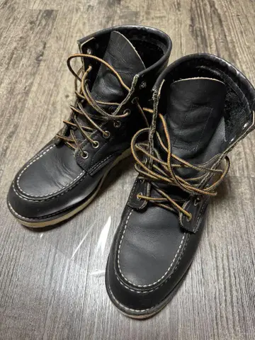 RED WING 9075 블랙 워크 부츠 USA 8D ( 26cm )