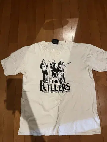 THE KILLERS 월드 투어 T셔츠