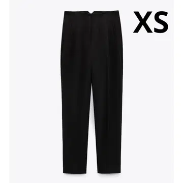 ZARA 하이웨스트 팬츠 블랙 XS