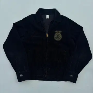 80s FFA 자켓 블랙 아이오와 빈티지