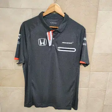 [미사용 새상품] McLaren Honda 피케 셔츠 다크 그레이 L