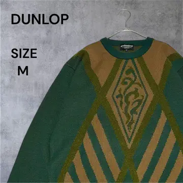[ DUNLOP ] 던롭 ( M ) 니트 스웨터 골프웨어 [ 새상품급 ]