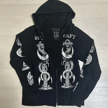 BLACK CRAFT 풀 집업 후드티