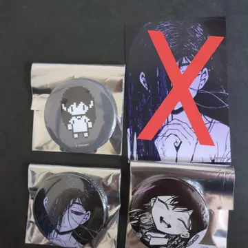 THE ART OF OMORI EXHIBITION 캔뱃지 마리